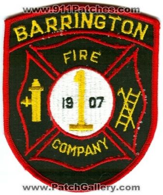 Barrington Fire Company 1 (New Jersey)
Scan By: PatchGallery.com
