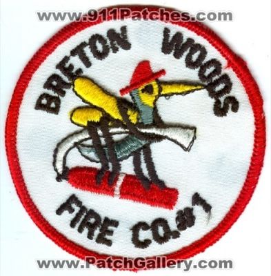 Breton Woods Fire Company Number 1 (New Jersey)
Scan By: PatchGallery.com
Keywords: co. #1
