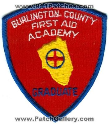 Burlington County First Aid Academy Graduate Patch (New Jersey)
Scan By: PatchGallery.com
Keywords: co. ems