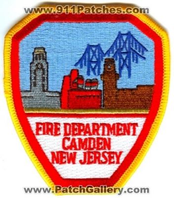 Camden Fire Department Patch (New Jersey)
Scan By: PatchGallery.com
Keywords: dept.