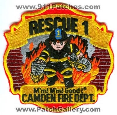 Camden Fire Department Rescue 1 (New Jersey)
Scan By: PatchGallery.com
Keywords: dept. company co. station mm! mm! good!