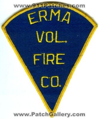 Erma Volunteer Fire Company (New Jersey)
Scan By: PatchGallery.com
Keywords: vol. co.