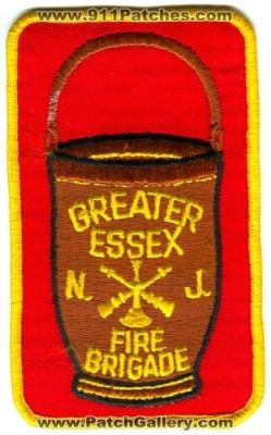 Greater Essex Fire Brigade (New Jersey)
Scan By: PatchGallery.com
Keywords: n.j.