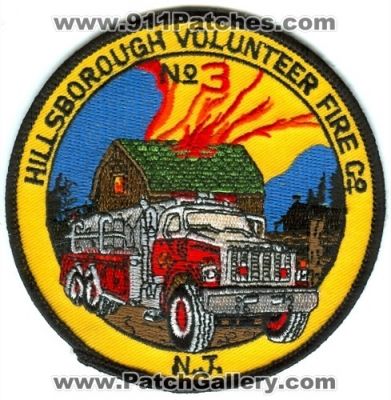 Hillsborough Volunteer Fire Company Number 3 Patch (New Jersey)
Scan By: PatchGallery.com
Keywords: vol. no. #3 n.j. department dept.