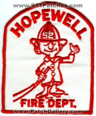 Hopewell Fire Department 52 (New Jersey)
Scan By: PatchGallery.com
Keywords: dept.