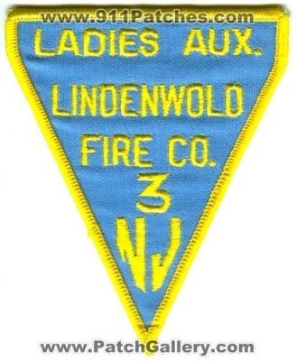 Lindenwold Fire Company 3 Ladies Auxiliary (New Jersey)
Scan By: PatchGallery.com
Keywords: co. aux. nj
