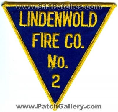 Lindenwold Fire Company Number 2 (New Jersey)
Scan By: PatchGallery.com
Keywords: co. no.