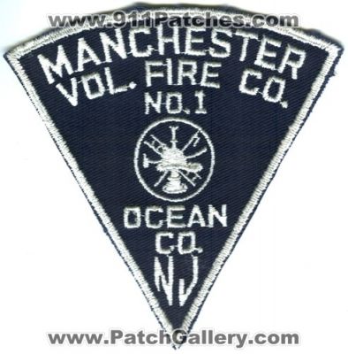 Manchester Volunteer Fire Company Number 1 (New Jersey)
Scan By: PatchGallery.com
Keywords: vol. co. no. ocean co. county nj