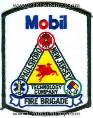 Mobil Fire Brigade (New Jersey)
Scan By: PatchGallery.com
Keywords: ems hazmat haz-mat technology company paulsboro