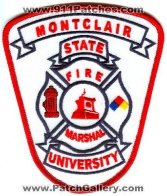 Montclair State University Fire Marshal (New Jersey)
Scan By: PatchGallery.com
