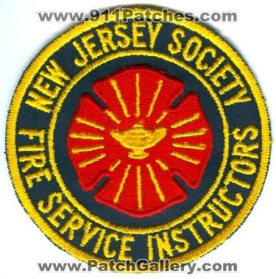 New Jersey Society Fire Service Instructors (New Jersey)
Scan By: PatchGallery.com
