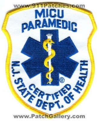 New Jersey State Certified MICU Paramedic (New Jersey)
Scan By: PatchGallery.com
Keywords: ems n.j. dept. department of health