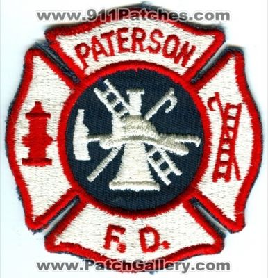 Paterson Fire Department (New Jersey)
Scan By: PatchGallery.com
Keywords: f.d. fd