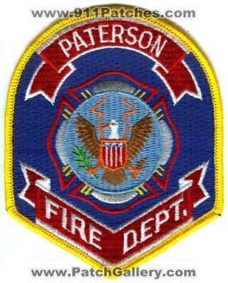 Paterson Fire Department (New Jersey)
Scan By: PatchGallery.com
Keywords: dept.