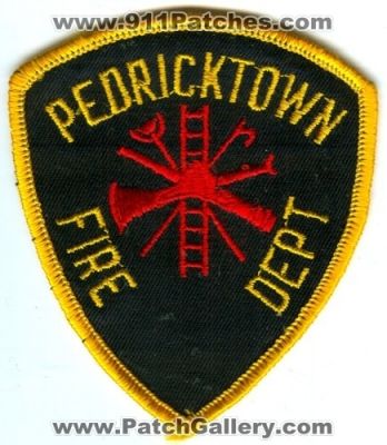 Pedricktown Fire Department (New Jersey)
Scan By: PatchGallery.com
Keywords: dept