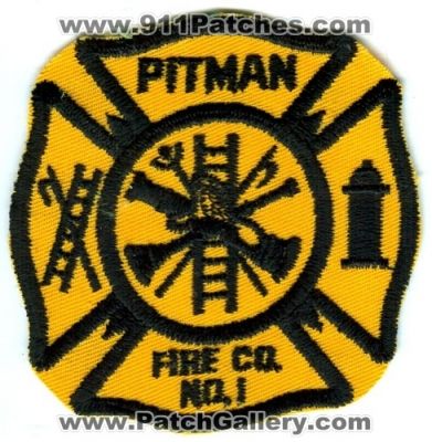 Pitman Fire Company Number 1 (New Jersey)
Scan By: PatchGallery.com
Keywords: co. no.