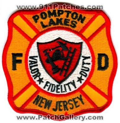 Pompton Lakes Fire Department Patch (New Jersey)
Scan By: PatchGallery.com
Keywords: fd dept. valor fidelity duty