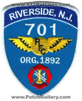 Riverside Fire Company Station 701 (New Jersey)
Scan By: PatchGallery.com
Keywords: rfc n.j.