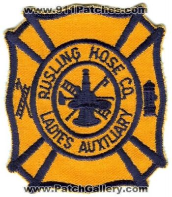 Rusling Hose Company Ladies Auxiliary (New Jersey)
Scan By: PatchGallery.com
Keywords: fire co.