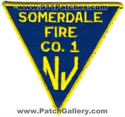 Somerdale Fire Company 1 (New Jersey)
Scan By: PatchGallery.com
Keywords: co. nj
