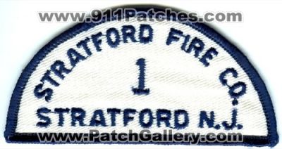 Stratford Fire Company 1 (New Jersey)
Scan By: PatchGallery.com
Keywords: co. n.j.