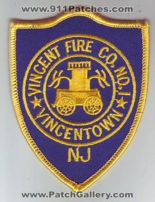 Vincent Fire Company Number 1 (New Jersey)
Thanks to Dave Slade for this scan.
Keywords: co. no. nj