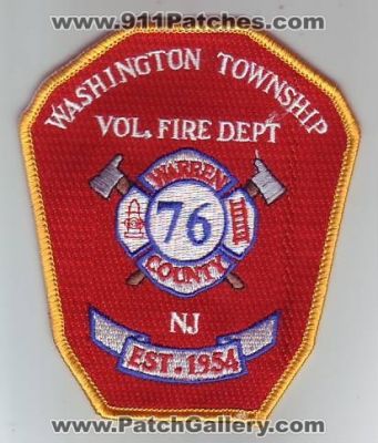 Washington Township Volunteer Fire Department 76 (New Jersey)
Thanks to Dave Slade for this scan.
Keywords: vol. dept warren county nj