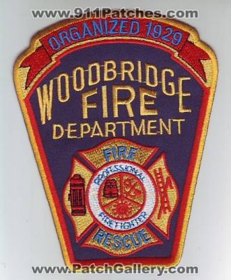 Woodbridge Fire Department Professional FireFighter (New Jersey)
Thanks to Dave Slade for this scan.
Keywords: iaff rescue