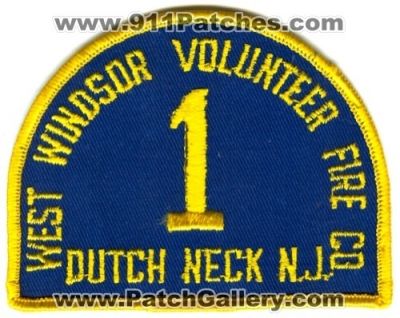 West Windsor Volunteer Fire Company 1 (New Jersey)
Scan By: PatchGallery.com
Keywords: dutch neck n.j.