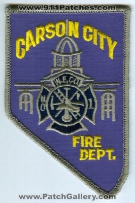 Carson City Fire Department Warren Engine Company Number 1 (Nevada)
Scan By: PatchGallery.com
Keywords: dept. w.e. co. no
