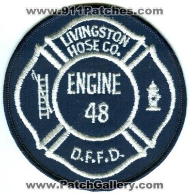 Dobbs Ferry Fire Department Livingston Hose Company Engine 48 (New York)
Scan By: PatchGallery.com
Keywords: d.f.f.d. dffd co.