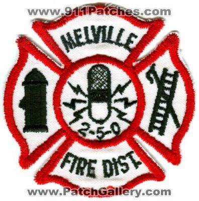 Melville Fire District (New York)
Scan By: PatchGallery.com
Keywords: dist. 2-5-0 250