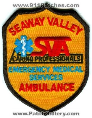 Seaway Valley Ambulance (New York)
Scan By: PatchGallery.com
Keywords: sva ems emergency medical services