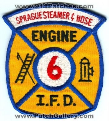 Sprague Steamer and Hose Engine 6 Ithaca Fire Department (New York)
Scan By: PatchGallery.com
Keywords: & i.f.d. ifd