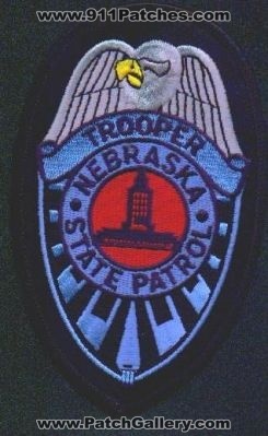 Nebraska State Patrol Trooper
Thanks to EmblemAndPatchSales.com for this scan.
Keywords: police