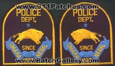 Omaha Police Dept
Thanks to EmblemAndPatchSales.com for this scan.
Keywords: nebraska department
