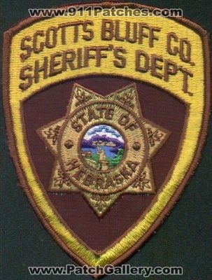 Scotts Bluff County Sheriff's Dept
Thanks to EmblemAndPatchSales.com for this scan.
Keywords: nebraska sheriffs department