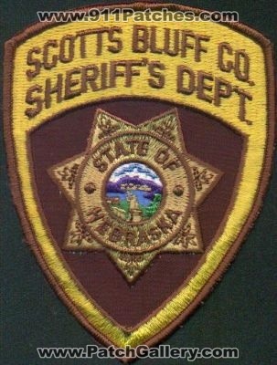 Scotts Bluff County Sheriff's Dept
Thanks to EmblemAndPatchSales.com for this scan.
Keywords: nebraska sheriffs department