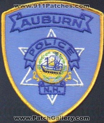 Auburn Police
Thanks to EmblemAndPatchSales.com for this scan.
Keywords: new hampshire