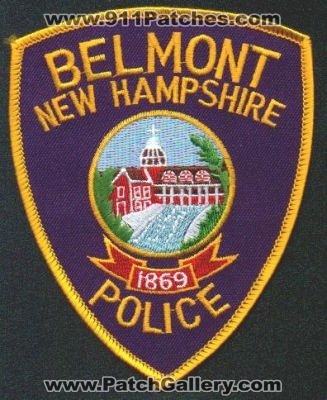 Belmont Police
Thanks to EmblemAndPatchSales.com for this scan.
Keywords: new hampshire