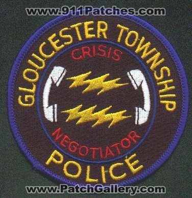 Gloucester Township Police Crisis Negotiation
Thanks to EmblemAndPatchSales.com for this scan.
Keywords: new jersey twp