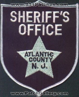 Atlantic County Sheriff's Office
Thanks to EmblemAndPatchSales.com for this scan.
Keywords: new jersey sheriffs