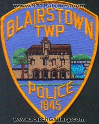 Blairtown Twp Police
Thanks to EmblemAndPatchSales.com for this scan.
Keywords: new jersey township