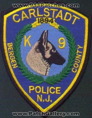 Carlstadt Police K-9
Thanks to EmblemAndPatchSales.com for this scan.
Keywords: new jersey k9 bergen county