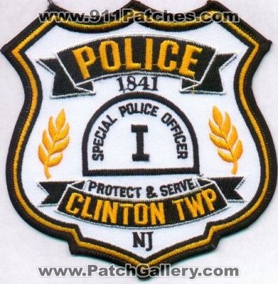 Clinton Township Police
Thanks to EmblemAndPatchSales.com for this scan.
Keywords: new jersey