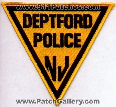 Deptford Police
Thanks to EmblemAndPatchSales.com for this scan.
Keywords: new jersey