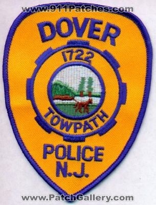 Dover Police
Thanks to EmblemAndPatchSales.com for this scan.
Keywords: new jersey
