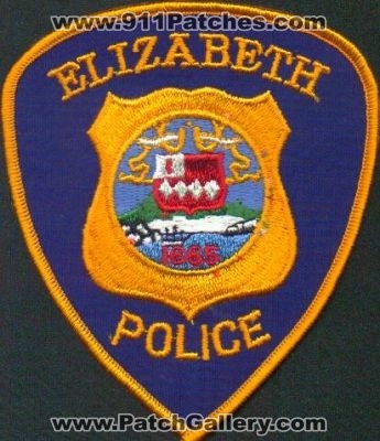 Elizabeth Police
Thanks to EmblemAndPatchSales.com for this scan.
Keywords: new jersey