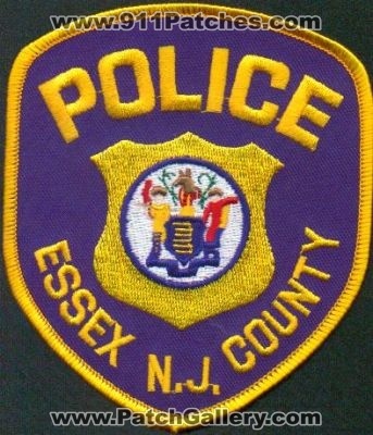 Essex County Police
Thanks to EmblemAndPatchSales.com for this scan.
Keywords: new jersey