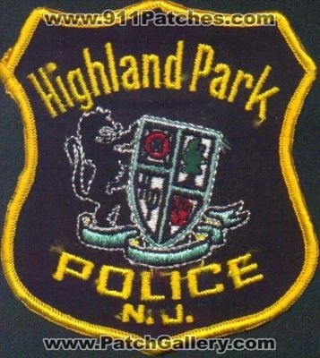 Highland Park Police
Thanks to EmblemAndPatchSales.com for this scan.
Keywords: new jersey